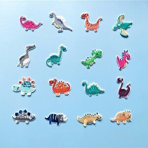 Dinosaur Embroidered Sticker patches
